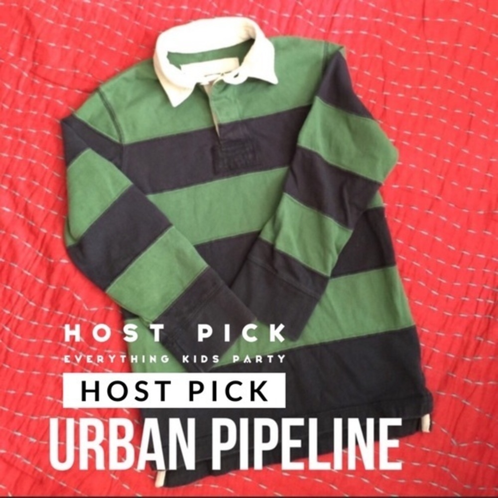 Urban Pipeline, Boy Small, Rugby 🏉 Shirt